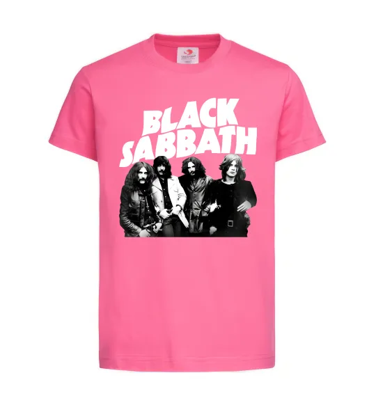 Дитяча футболка Black Sabbath фото Яскраво-рожевий фото