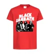 Дитяча футболка Black Sabbath фото Червоний фото