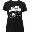 Жіноча преміум футболка Black Sabbath фото Чорний фото