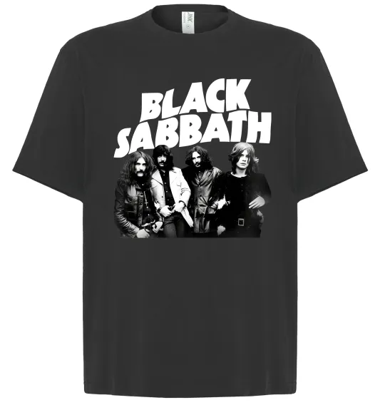 Футболка Оверсайз Black Sabbath фото Черный фото