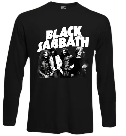 Лонгслив Black Sabbath фото Черный фото