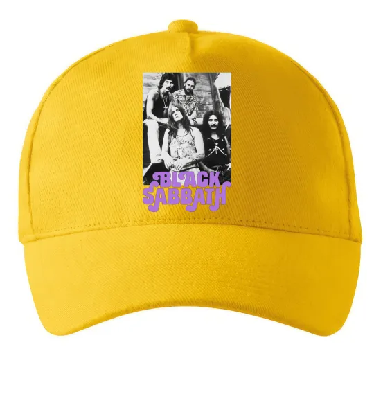 Кепка Ozzy Osbourne and Black Sabbath Сонячно жовтий фото