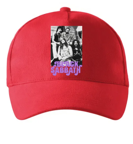 Кепка Ozzy Osbourne and Black Sabbath Червоний фото