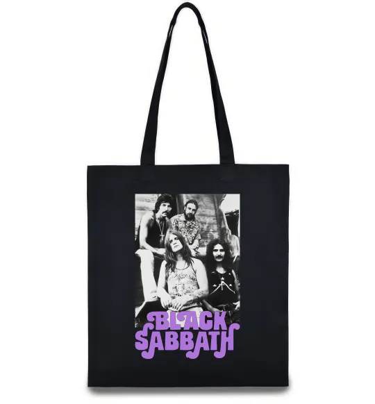 Эко-сумка Ozzy Osbourne and Black Sabbath Черный фото