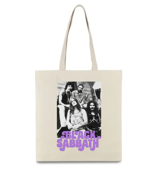 Эко-сумка Ozzy Osbourne and Black Sabbath Бежевый фото