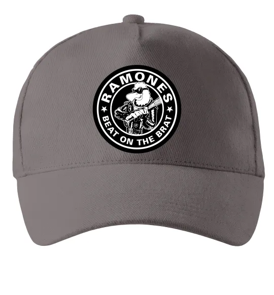 Кепка Ramones Beat on the brat Серый фото