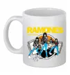 Чашка керамическая Ramones Road to ruin Белый фото