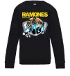 Детский Свитшот Ramones Road to ruin Черный фото