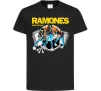 Дитяча футболка Ramones Road to ruin Чорний фото