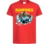 Дитяча футболка Ramones Road to ruin Червоний фото