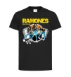 Детская футболка Ramones Road to ruin Черный фото