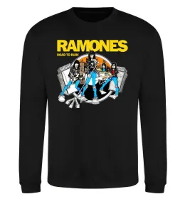 Свитшот Ramones Road to ruin Черный фото