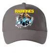 Кепка Ramones Road to ruin Серый фото