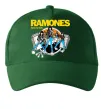 Кепка Ramones Road to ruin Темно-зелений фото