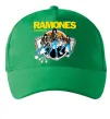 Кепка Ramones Road to ruin Зелений фото
