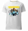 Чоловіча преміум футболка Ramones Road to ruin Білий фото