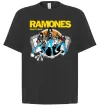 Футболка Оверсайз Ramones Road to ruin Черный фото