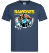 Мужская футболка Ramones Road to ruin Темно-синий фото