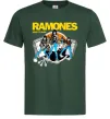 Мужская футболка Ramones Road to ruin Темно-зеленый фото