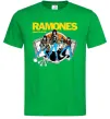 Мужская футболка Ramones Road to ruin Зеленый фото