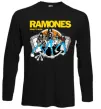 Лонгслив Ramones Road to ruin Черный фото