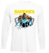 Лонгслив Ramones Road to ruin Белый фото