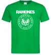 Мужская футболка Ramones герб Зеленый фото