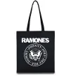 Эко-сумка Ramones герб Черный фото