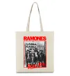 Еко-сумка Ramones Rock n Roll Бежевий фото