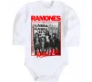 Детский боди Ramones Rock n Roll Белый фото
