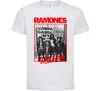 Детская футболка Ramones Rock n Roll Белый фото