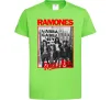 Детская футболка Ramones Rock n Roll Лаймовый фото