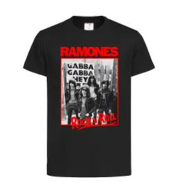 Детская футболка Ramones Rock n Roll Черный фото