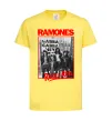 Детская футболка Ramones Rock n Roll Лимонный фото