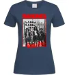 Женская футболка Ramones Rock n Roll Темно-синий фото