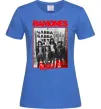 Женская футболка Ramones Rock n Roll Ярко-синий фото
