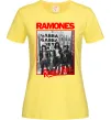 Женская футболка Ramones Rock n Roll Лимонный фото