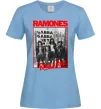 Женская футболка Ramones Rock n Roll Голубой фото