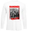 Лонгслив Ramones Rock n Roll Белый фото