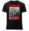 Чоловіча преміум футболка Ramones Rock n Roll Чорний фото