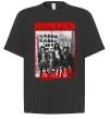 Футболка Оверсайз Ramones Rock n Roll Чорний фото