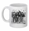 Чашка керамическая Ramones photo Белый фото