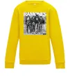 Детский Свитшот Ramones photo Солнечно желтый фото