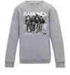 Детский Свитшот Ramones photo Серый меланж фото