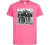 Дитяча футболка Ramones photo Яскраво-рожевий фото