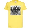 Дитяча футболка Ramones photo Лимонний фото
