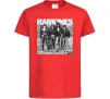 Дитяча футболка Ramones photo Червоний фото