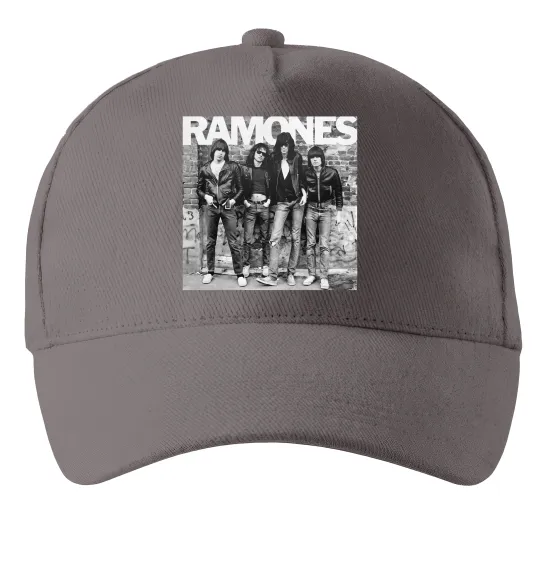 Кепка Ramones photo Сірий фото