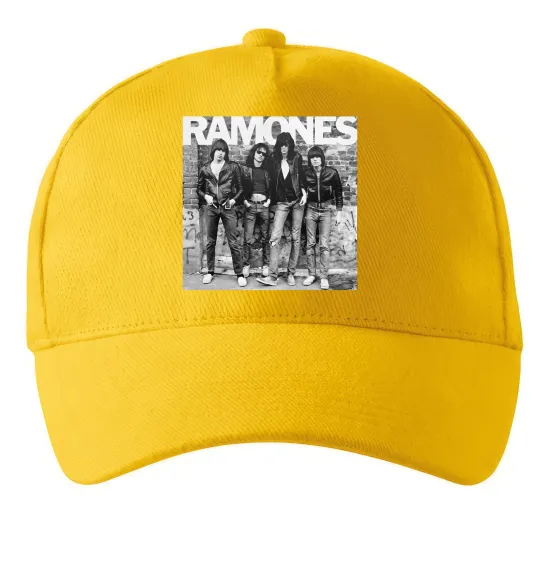 Кепка Ramones photo Солнечно желтый фото