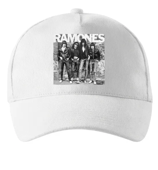 Кепка Ramones photo Белый фото